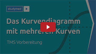 Im Video: Das Kurvendiagramm mit mehreren Kurven.